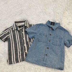 🦆 Bundle of 2 Little Bipsy Button Up Shirts